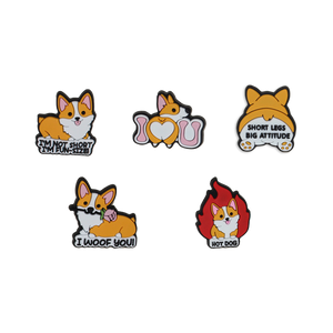 Corgy Dog Collar Charm