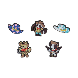 Cowboy Dog Collar Charm