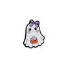 Lilac Ghost Dog Collar Charm