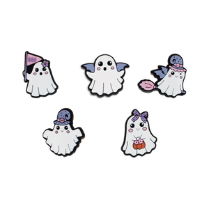 Lilac Ghost Dog Collar Charm