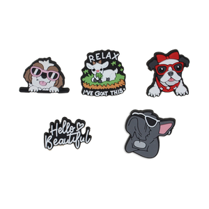 Relax Dog Collar Charm